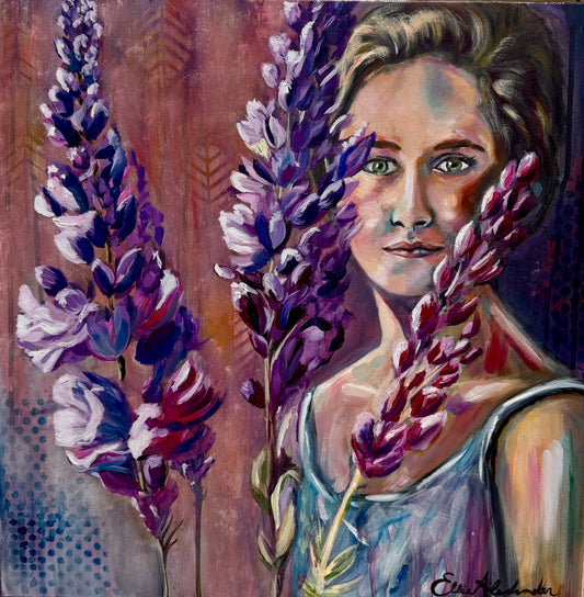 Grammie's Gift: Vintage in Lilac