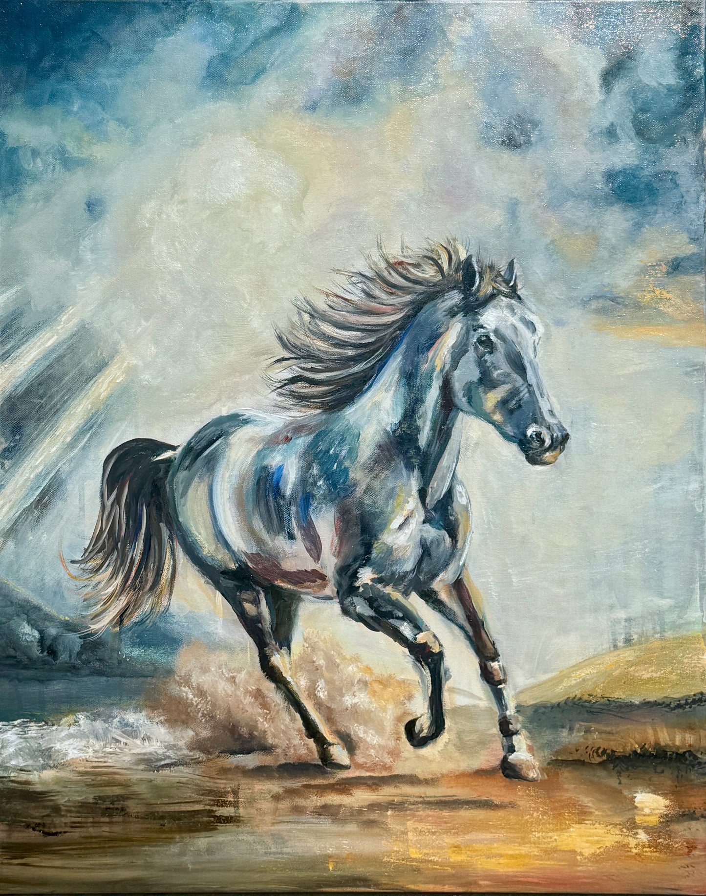 The Art of Motion Brushed by Heaven